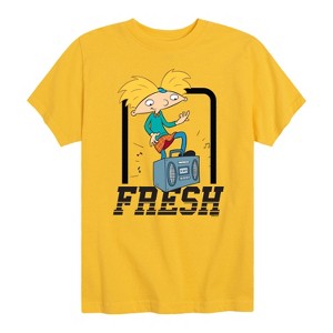 Boys' - Hey Arnold! - Fresh Arnold Short Sleeve Graphic T-Shirt - 1 of 4