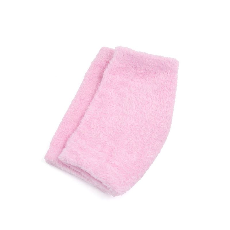 Unique Bargains Soften Cracked Skin Moisturizing Exfoliating Elbow Cover Sleeves Pink 1 Pair, 3 of 6