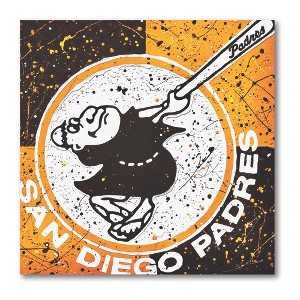 Courtside Market Drizzle San Diego Padres Gallery-Wrapped Canvas - 1 of 4