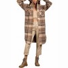 Women's Bethany Plaid Long Shacket - L&B Creations - 3 of 3