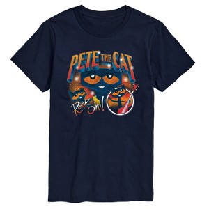 Men's - Pete the Cat - Collage Short Sleeve Graphic T-Shirt - 1 of 4