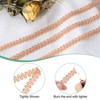 Unique Bargains Polyester Woven Lace Gold Edge Trim Lace Ribbon 1 Pc - 4 of 4