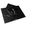 Rhodia Staplebound Notepad - Dot grid 80 sheets - 8 1/4 x 12 1/2 - Black cover - 4 of 4