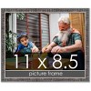 PosterPalooza | Photo Size Textured Black Picture Frame - UV Acrylic, Foam Board Backing, Hanging Hardware - 2 of 4