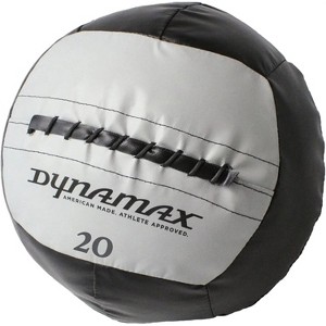 Power Systems Dynamax 14" Medicine Ball (4 lb), Soft-Shell Weighted Medicine Ball for Full Body Training - 1 of 4