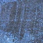 overdyed blue