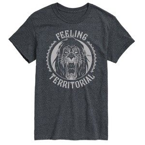 Men's - Disney Villains - Feeling Territorial Scar Short Sleeve Graphic T-Shirt - 1 of 4