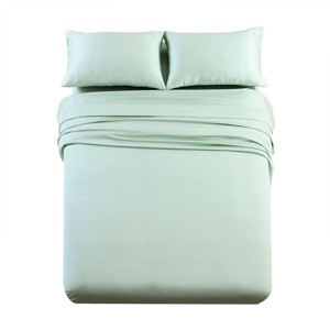 Egyptian Linens Flex King (Split Top) Sheet Set - Eucalyptus 600TC TENCEL™ Lyocell - 1 of 2