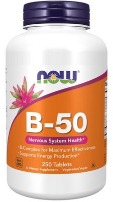 B-50 by Now Foods  -  250 Tablet