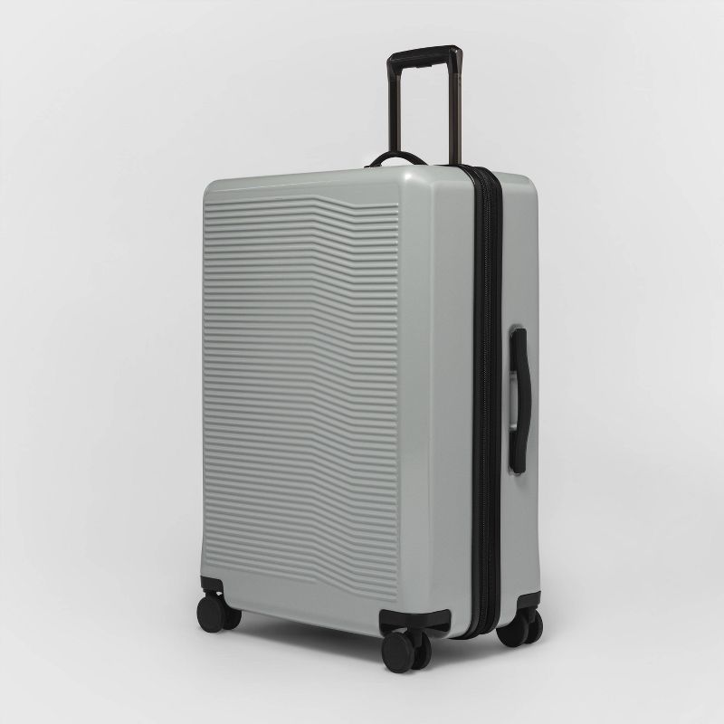 Signature Hardside Large Checked Spinner Suitcase - Open Story™, 3 of 15