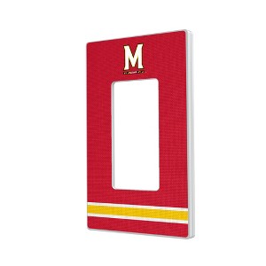 NCAA Big Ten Universities Stripe Hidden-Screw Light Switch Plate for Single Rocker - 1 of 4