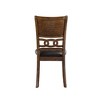 New Classic Furniture,Gia Solid Wood Dining Drop Leaf Table 2 Chairs In Brown - 2 of 4