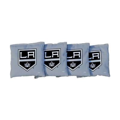 NHL Los Angeles Kings Corn-Filled Cornhole Bags Gray - 4pk