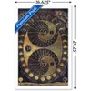 Trends International Tina Lavoie - Golden Elements Of The Moon Astronomy Chart Framed Wall Poster Prints - 3 of 4