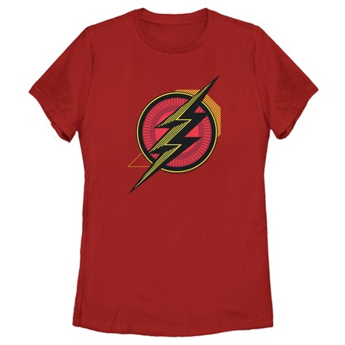 Women's Zack Snyder Justice League The Flash Comic Logo T-shirt : Target