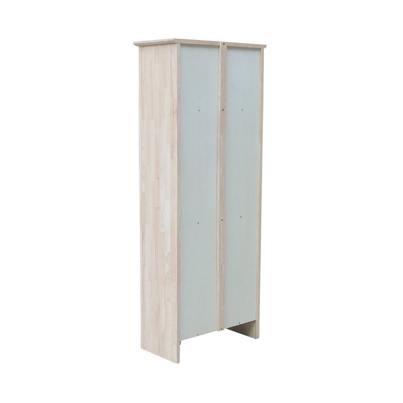 60&#34;x24&#34; Shaker Bookcase Unfinished - International Concepts, 5 of 9