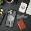 iHome Velo Gloss Silicone Case for iPhone 12 Pro MagSafe Compatible, Superior Grip, Drop Protection, Screen Protection, Black - 3 of 4