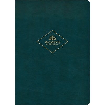 CSB Women's Study Bible, Peacock Leathertouch, Indexed - by  Csb Bibles by Holman (Leather Bound)
