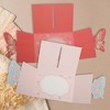Unique Bargains Greeting Cards Butterfly Pattern for All Occasion 4 Pcs - 3 of 4