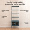 MH London Picton Iron & Glass Bookcase - 4 of 4