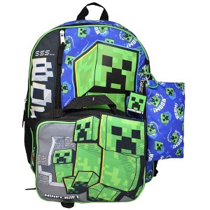 Minecraft 5pc Backpack Set, 16