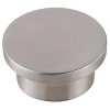 Elegant Lighting Trovon 1.6Inch Diameter Brushed Nickel Oversize Round Knob Multipack (Set of 10) - 4 of 4