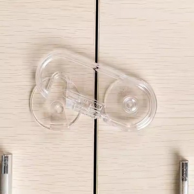 EMIRCEY Transparent Baby Locks for Cabinets Child Safety Door Lock Cabinet