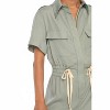 Women's Technical Twill Playsuit - DƒÅl the Label - 4 of 4