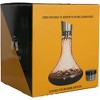 LEMONSODA Glass Wine Decanter Complete With Aerator, Filter, and Cleaning Kit -- 50oz - 4 of 4
