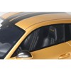 Porsche 991.2 Turbo S Orange Metallic with Black Stripes 1/18 Model Car by GT Spirit - 3 of 4