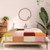 Deny Designs 3pc King Gigi Rosado Tiles Comforter and Pillow Sham Set Cream: Abstract Design, Non-Woven Fabric, Machine Washable - 3 of 4