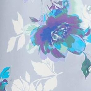 pearl grey romantic floral