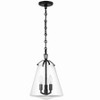 Crystorama Lighting Voss 3 - Light Chandelier in  Matte Black - 2 of 4