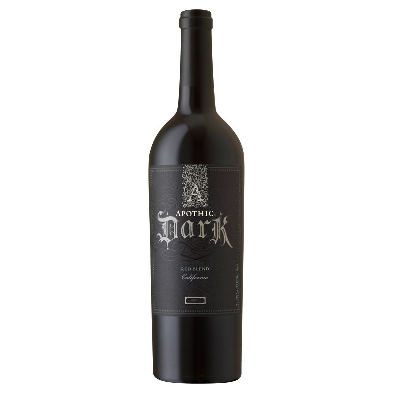 Apothic Dark Red Blend Red Wine - 750ml Bottle, 1 of 6