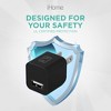 iHome Single Port USB Wall Charger Block, 5FT Micro USB Charging Cable, Lightweight & Portable, Black - 4 of 4