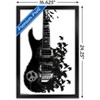 Trends International Peace Guitar Made of Crows Framed Wall Poster Prints - 3 of 4