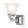 Livex Lighting Mission 1 - Light Vanity in  Polished Chrome - 3 of 4