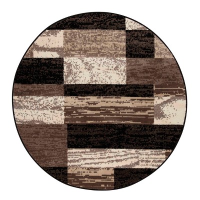 Contemporary Patchwork Geometric Indoor Area Rug by Blue Nile Mills