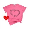 Simply Sage Market Floral Heart Garment Dyed Tee - 3 of 4