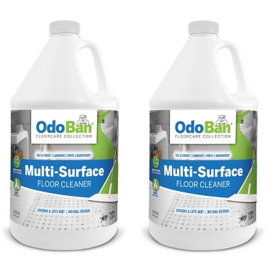 OdoBan Ready-to-Use Multi-Surface Floor Cleaner, Powerful Hydrogen Peroxide Formula, 1 Gallon