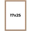 PosterPalooza | Deco Brown Picture Frame - UV Acrylic, Foam Board Backing, Hanging Hardware - 2 of 4