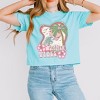 Simply Sage Market Women's Summer Vibes Flowers Short Sleeve Relaxed Fit Cropped Tee - 2 of 3