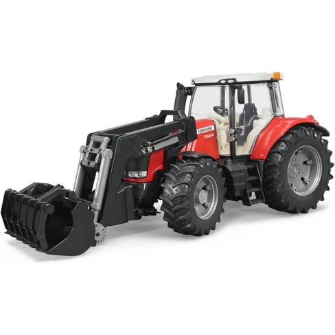 Bruder Massey Ferguson 7600 with Frontloader - image 1 of 4