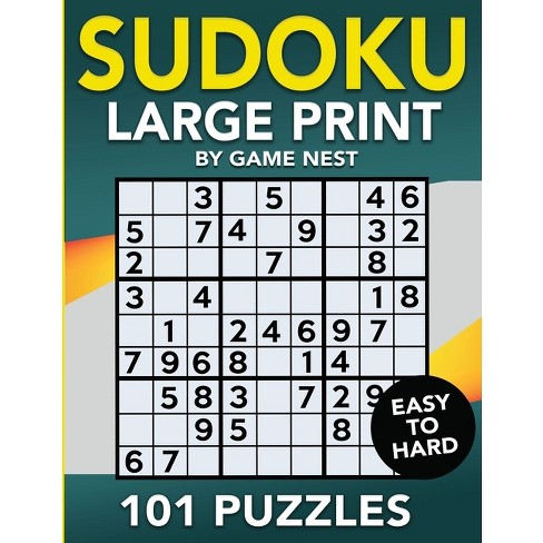 Brain Games - Large Print Sudoku Puzzles (Arrow) - (Brain Games Large  Print) by Publications International Ltd & Brain Games (Spiral Bound)