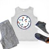 The Juniper Shop SmileyWorld Patriotic Star Wink Youth Tank Top - 4 of 4