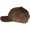 Twisted X Mens Oilskin Adjustable Cap Hat (Brown/Tan, One Size) - 2 of 4