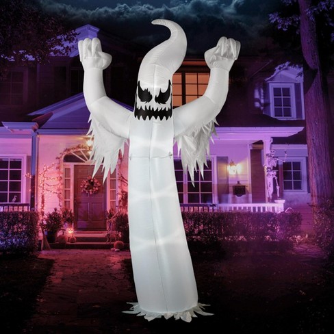 Syncfun 12 Ft Tall Halloween Inflatable Scary Spooky Ghost Yard ...