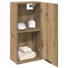 CLIHOME Modern 26.4" H Wall-Mounted Bathroom Storage Cabinet Engineered Wood Medium - 2 of 4