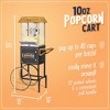 Nostalgia Vintage 10-Ounce Vintage Professional Popcorn Cart - 59-Inches Tall - 2 of 4