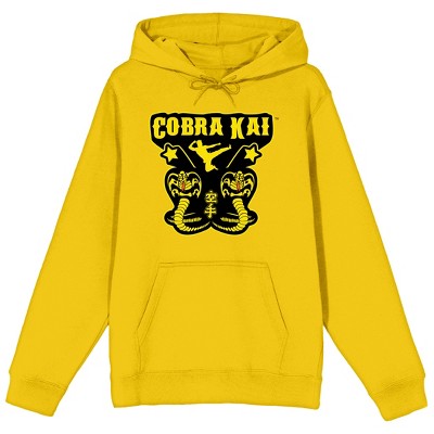 Cobra kai hoodie store yellow